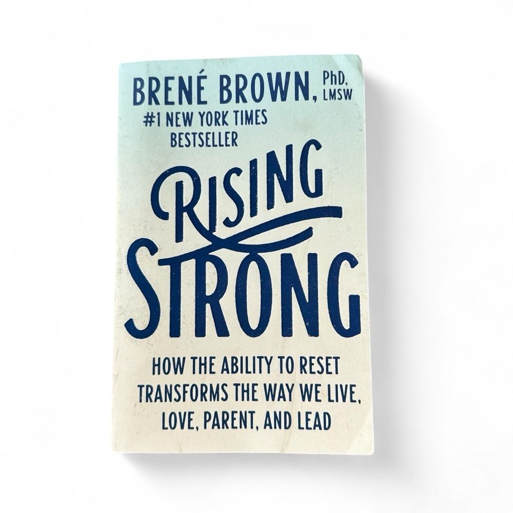 Rising Strong by Brené Brown Paperback – Self Help Bestseller